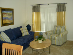 Lounge area