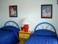 Mickey themed bedroom