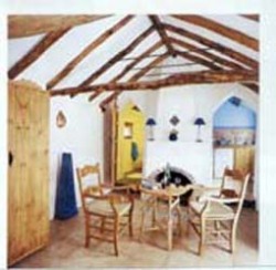 Inside cottage