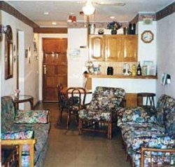 Apartment fully fitted with Living Room