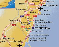 Map of Coast
