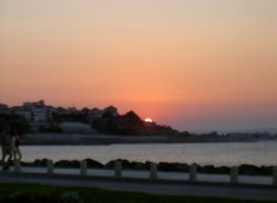 Sunset at the beach
