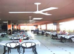 Restaurant on site.