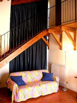 La Baita .il cottage living room detail