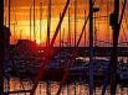THE MARINA AT SUNSET