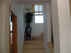 Staircase to roof terrace