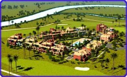 Arial view of adjoining develpment