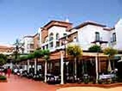 A restaurant by the marina