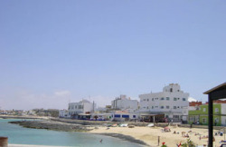 Nearby Corralejo harbour