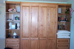 Queen Size Murphy Bed - Closed