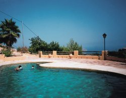 Pool & barbeque area