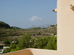 view to west from balcony
