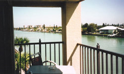 View from private balcony