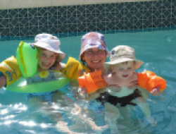 Have fun in the Pool - all day sunshine