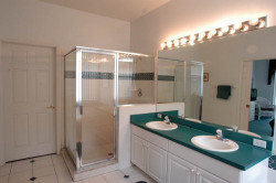 Double Vanity in Master Bathroom