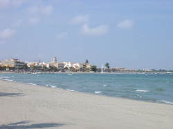 Los Alcazares beach