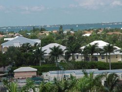 View from the balcony of the condo