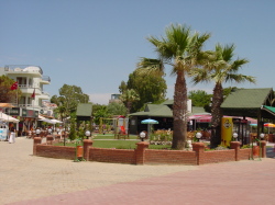 resort centre - shops and bars