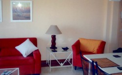 Part of the spacious open plan lounge ar