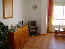 large,light,lounge with sat tv