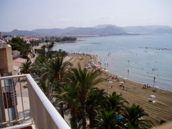promenade and beach 250mtrs away