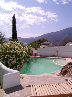 Chemical free pool with childrens area