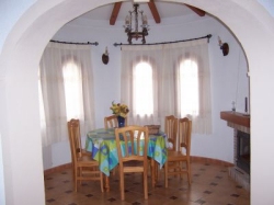 Dining in inside or outside....