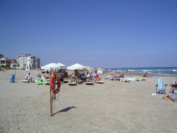 One Of Guardamar's Blue Flag Beaches
