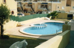 the communal pool