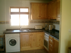 open plan kitchen