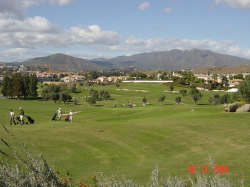 Veiws of one of the 2 golf courses on si