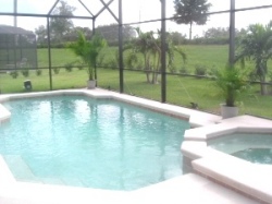Pool & Spa in Spacious Deck & Backyard