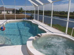 pool and spa