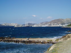 sea front and marina