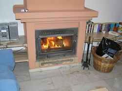 Wood Burning Fire