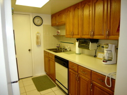 Kitchen in unit 151