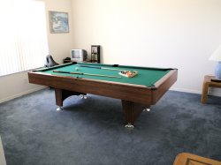 Air conditioned pool room