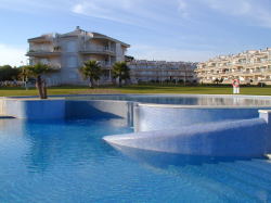 View of apartment block