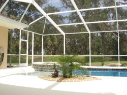 every house has a private pool