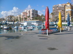 The harbour area