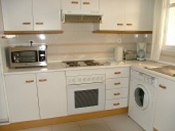 Kitchen with all mod cons