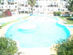 The beach