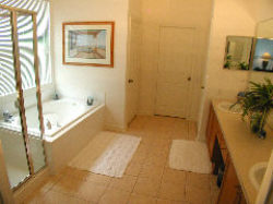 Main floor king master ensuite
