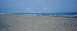 Guardarmar beach in January