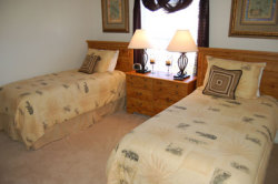 Upstairs twin bedroom
