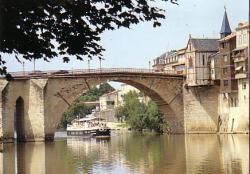 Ancient bridge and chapel over the river