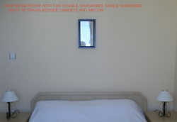 LARGE MASTER BEDROOM WITH WARDROBES