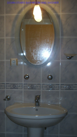 LARGE BATHROOM 1 WITH TOILET AND SHOWER