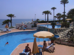 Beach bar/pool area