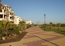 the walk to the beach